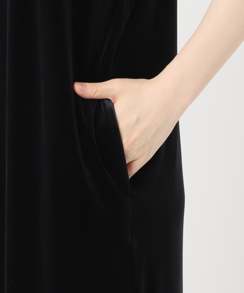 CITYSHOP(シティーショップ)の「VELOUR AMESLI DRESS:ワンピース(ワンピース・レディース・ブラック・38/36)」の21枚目の写真