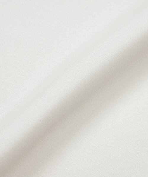 amaca（アマカ）の「ブライトストレッチフロントタックブラウス（シャツ/ブラウス・レディース・パープル系その他2/ダークネイビー/オフホワイト・38/40）」の4枚目の写真