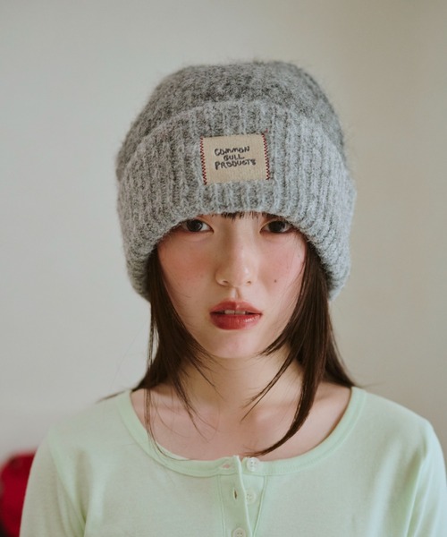 common gull products 記憶の中のガル　ニット帽　ビーニー 記憶の中のガルニット帽（ニットキャップ/ビーニー）｜common