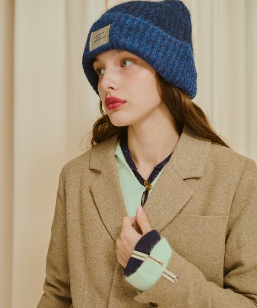 COMMON GULL PRODUCTS ネイビー ニット 記憶の中のガルニット帽