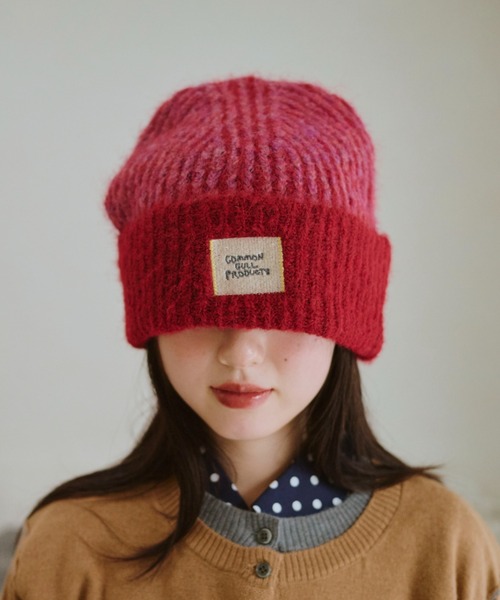 common gull products 記憶の中のガル　ニット帽　ビーニー 記憶の中のガルニット帽（ニットキャップ/ビーニー）｜common