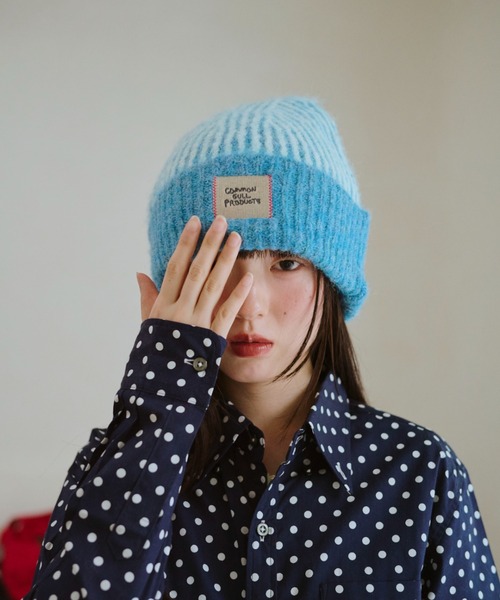 common gull products 記憶の中のガル　ニット帽　ビーニー 記憶の中のガルニット帽（ニットキャップ/ビーニー）｜common