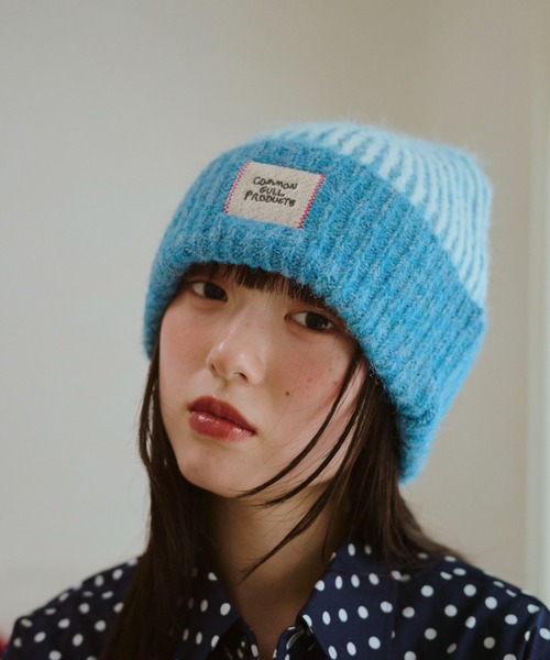common gull products 記憶の中のガル　ニット帽　ビーニー 記憶の中のガルニット帽（ニットキャップ/ビーニー）｜common