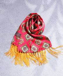 ZIP FIVE（ジップファイブ）の「老舗英国ブランド TOOTAL 100% ピュアシルクスカーフ（バンダナ/スカーフ）」