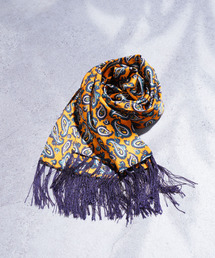 ZIP FIVE（ジップファイブ）の「老舗英国ブランド TOOTAL 100% ピュアシルクスカーフ（バンダナ/スカーフ）」