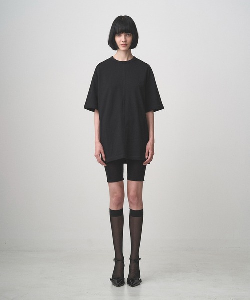 Juha（ユハ）の「SIGNATURE TEE（Tシャツ/カットソー・メンズ・チャコールグレー/ブラック/ホワイト・3/4）」の4枚目の写真