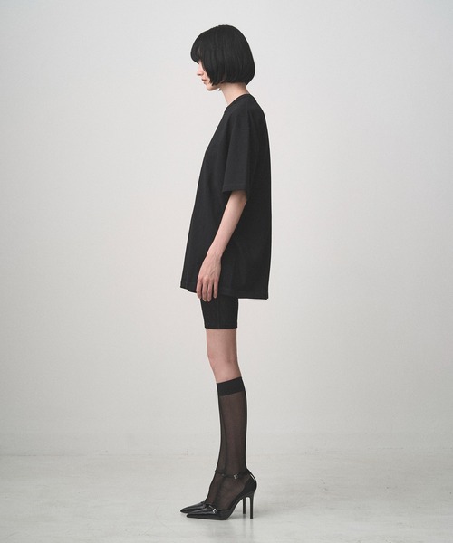 Juha（ユハ）の「SIGNATURE TEE（Tシャツ/カットソー・メンズ・チャコールグレー/ブラック/ホワイト・3/4）」の5枚目の写真