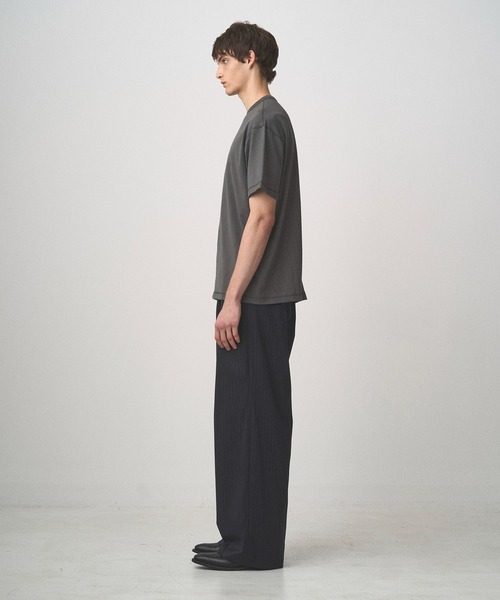 Juha（ユハ）の「SIGNATURE TEE（Tシャツ/カットソー・メンズ・チャコールグレー/ブラック/ホワイト・3/4）」の8枚目の写真