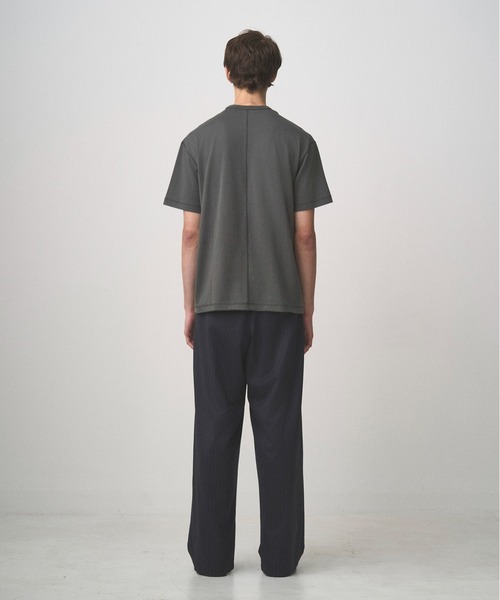Juha（ユハ）の「SIGNATURE TEE（Tシャツ/カットソー・メンズ・チャコールグレー/ブラック/ホワイト・3/4）」の9枚目の写真