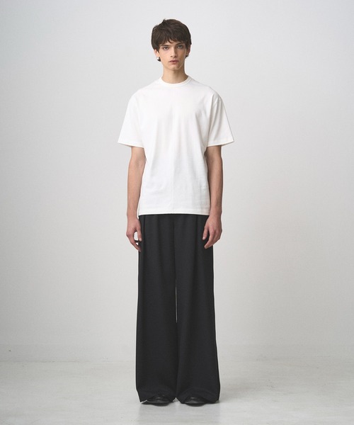 Juha（ユハ）の「SIGNATURE TEE（Tシャツ/カットソー・メンズ・チャコールグレー/ブラック/ホワイト・3/4）」の10枚目の写真