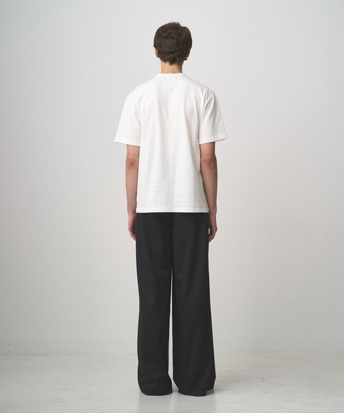 Juha（ユハ）の「SIGNATURE TEE（Tシャツ/カットソー・メンズ・チャコールグレー/ブラック/ホワイト・3/4）」の12枚目の写真