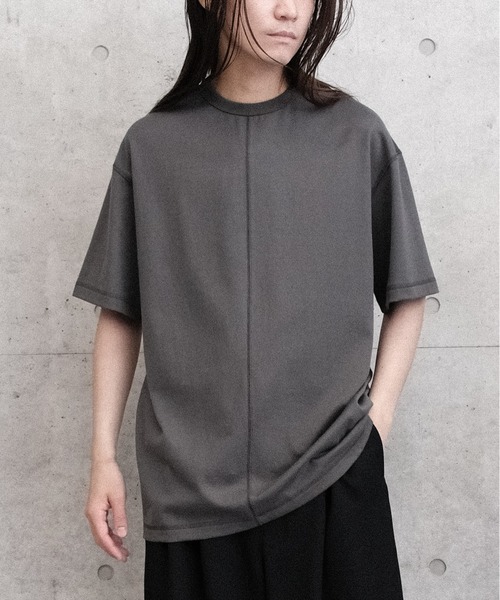 Juha（ユハ）の「SIGNATURE TEE（Tシャツ/カットソー・メンズ・チャコールグレー/ブラック/ホワイト・3/4）」の13枚目の写真