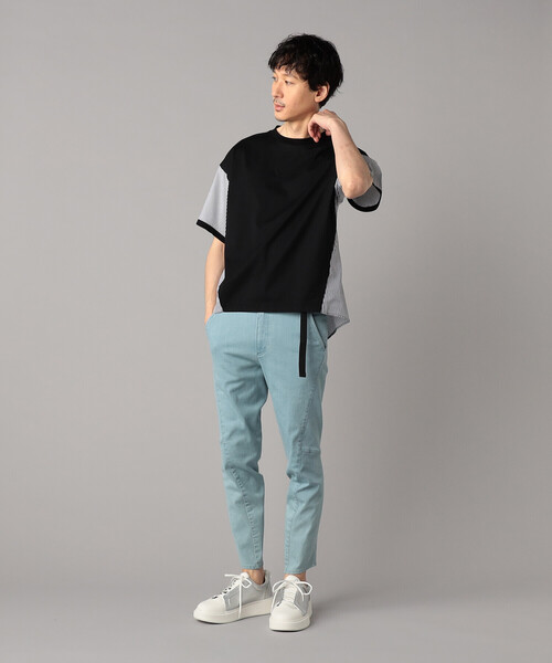 β MEN(ベータメン)の「ストレッチデニム パンツ(デニムパンツ・メンズ・サックスブルー/ネイビー・M/L)」の7枚目の写真