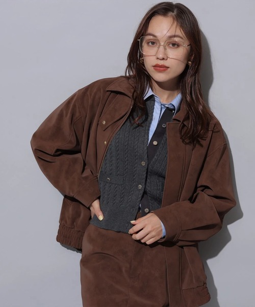 Arpege story フラッフィーブルゾン Arpege story フラッフィーブルゾン ブルゾン 商品一覧 │【公式