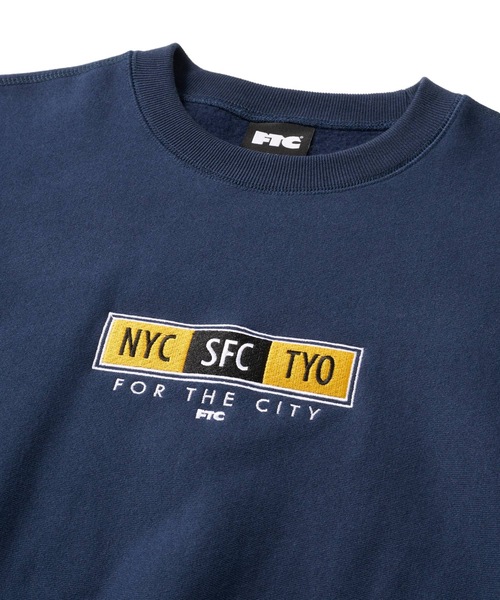 FTC（エフティーシー）の「BIG CITY CREW NECK（スウェット・メンズ・ブラック/ネイビー/アッシュ/グリーン・X-LARGE/LARGE/MEDIUM/SMALL）」の11枚目の写真