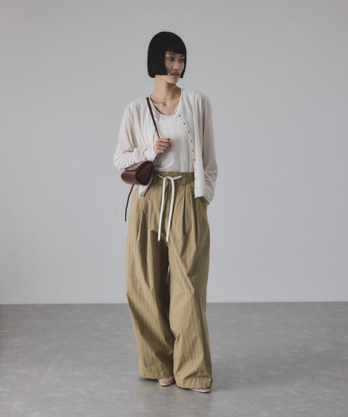 ADAM ET ROPE'（アダムエロペ）の「フラップミニショルダーバッグ（ショルダーバッグ・レディース・ブラック/ブラウン・FREE）」の6枚目の写真