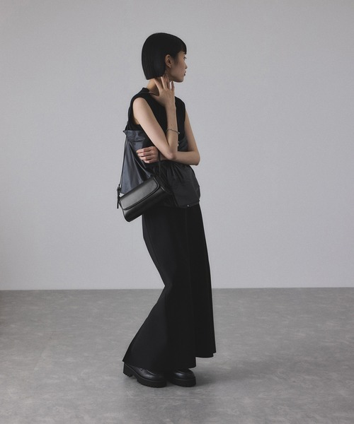 ADAM ET ROPE'（アダムエロペ）の「フラップミニショルダーバッグ（ショルダーバッグ・レディース・ブラック/ブラウン・FREE）」の7枚目の写真