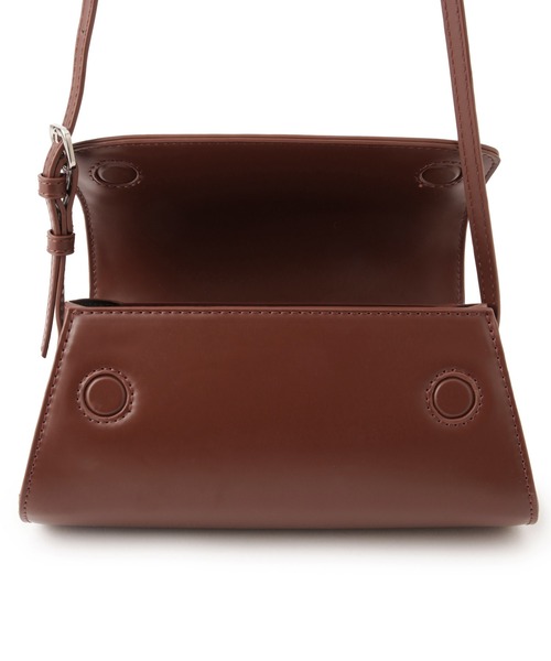 ADAM ET ROPE'（アダムエロペ）の「フラップミニショルダーバッグ（ショルダーバッグ・レディース・ブラック/ブラウン・FREE）」の12枚目の写真