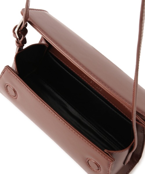 ADAM ET ROPE'（アダムエロペ）の「フラップミニショルダーバッグ（ショルダーバッグ・レディース・ブラック/ブラウン・FREE）」の14枚目の写真