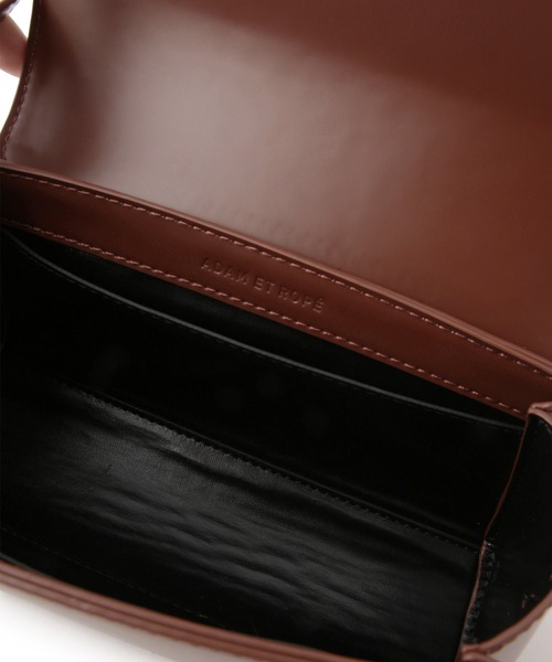ADAM ET ROPE'（アダムエロペ）の「フラップミニショルダーバッグ（ショルダーバッグ・レディース・ブラック/ブラウン・FREE）」の16枚目の写真