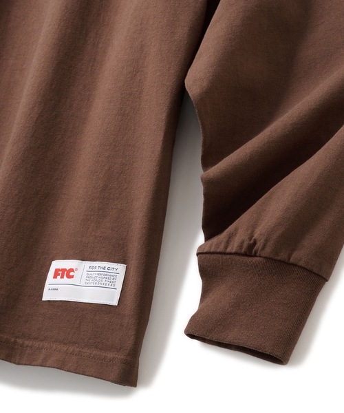 FTC(エフティーシー)の「ATHLETIC L/S TOP(Tシャツ/カットソー・メンズ・ブラック/ブラウン/ネイビー/ホワイト・X-LARGE/LARGE/MEDIUM/SMALL)」の6枚目の写真