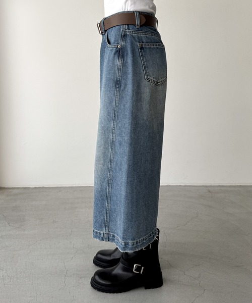 El mar ツイルキュロットパンツ（デニムパンツ）｜CANAL JEAN