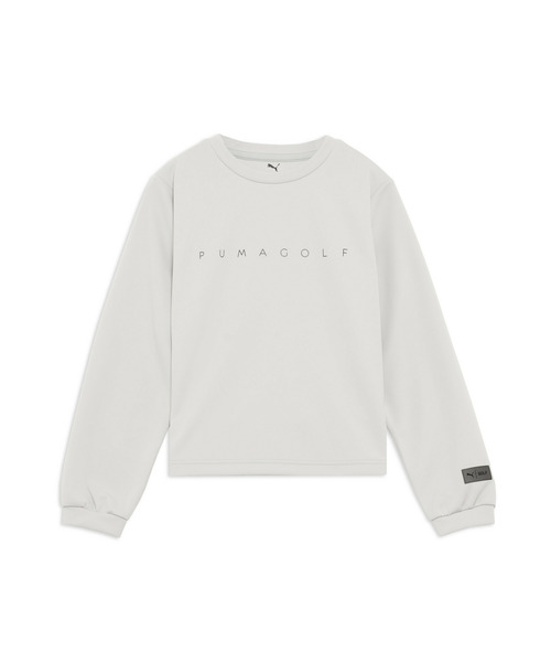 PUMA(プーマ)の「PUMA プーマ ウィメンズ ゴルフ PB クルーネック プルオーバー(スウェット・レディース・ブラック/アッシュ・MEDIUM/LARGE/X-LARGE/SMALL)」の14枚目の写真