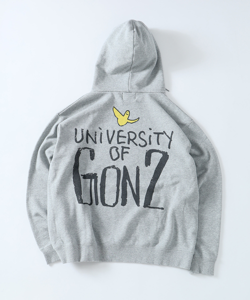 Mark Gonzales（マーク・ゴンザレス）の「MARK GONZALES / マークゴンザレス フードパーカー（パーカー・メンズ・ネイビー/ブラック/チャコールグレー/ホワイト・MEDIUM/LARGE）」の4枚目の写真