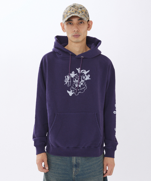 Mark Gonzales（マーク・ゴンザレス）の「MARK GONZALES / マークゴンザレス フードパーカー（パーカー・メンズ・ネイビー/ブラック/チャコールグレー/ホワイト・MEDIUM/LARGE）」の19枚目の写真