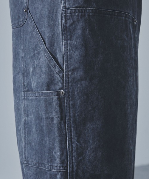 SLICK(スリック)の「【SLICK/スリック】Pigment Dye Double Knee Painter Pants/ピグメントダイダブルニーペインターパンツ/ セットアップ(その他パンツ・メンズ・ブラウン/ブラック・1/2/3)」の15枚目の写真