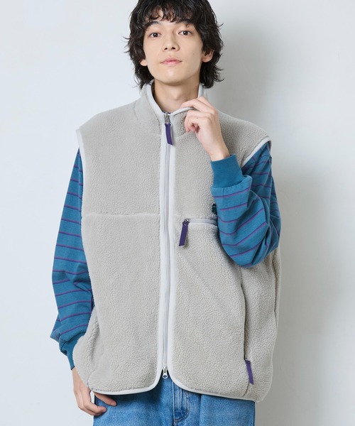 JAPAN EDITION】トップシャム・ボア・フリース・ベスト（ベスト