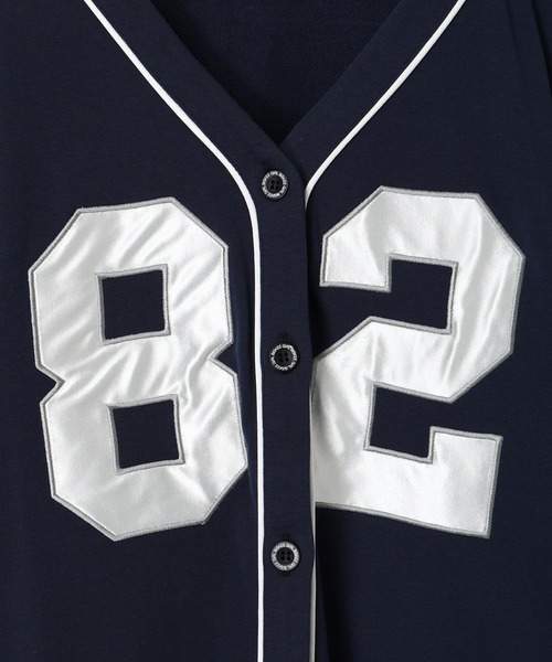 BISKEE（ビスキー）の「ベースボールシャツ（シャツ/ブラウス・キッズ・ネイビー/オフホワイト・160cm/150cm/140cm/130cm）」の12枚目の写真