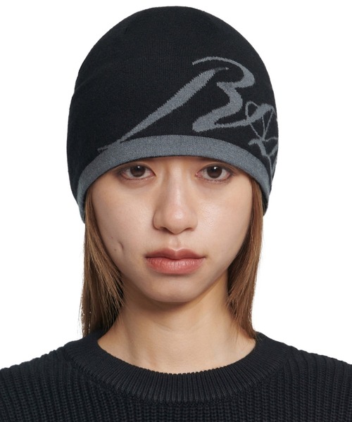 A'GEM/9 × .kom 『NOMANUAL/ノーマニュアル』RAW JACQUARD BEANIE/RAW