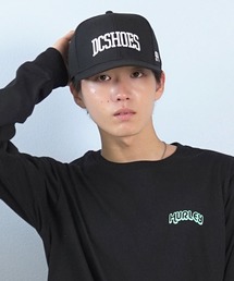 DC（ディーシー）の「DC/ディーシー SEMI-PRO SNAPBACK キャップ スナップバック ブランドロゴ DCP254220（キャップ）」