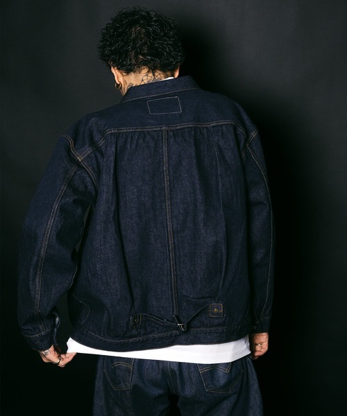 Subciety(サブサエティ)の「Japan denim jkt 47'(デニムジャケット・メンズ・インディゴブルー・SMALL/MEDIUM/LARGE/X-LARGE)」の3枚目の写真