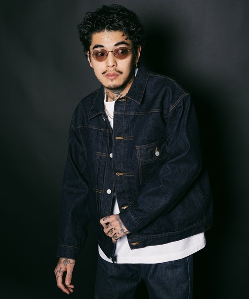 Subciety(サブサエティ)の「Japan denim jkt 47'(デニムジャケット・メンズ・インディゴブルー・SMALL/MEDIUM/LARGE/X-LARGE)」の4枚目の写真