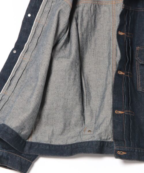 Subciety(サブサエティ)の「Japan denim jkt 47'(デニムジャケット・メンズ・インディゴブルー・SMALL/MEDIUM/LARGE/X-LARGE)」の17枚目の写真