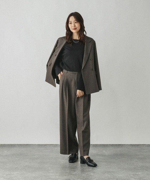 GLOBAL WORK(グローバルワーク)の「Fffit エフィット/汚れ落ちやすい長袖T/580820(Tシャツ/カットソー・レディース・ベージュ/ネイビー/ホワイト系その他2/ブラック・MEDIUM/SMALL/LARGE/X-LARGE)」の22枚目の写真