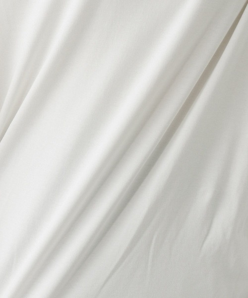 GLOBAL WORK(グローバルワーク)の「Fffit エフィット/汚れ落ちやすい長袖T/580820(Tシャツ/カットソー・レディース・ベージュ/ネイビー/ホワイト系その他2/ブラック・MEDIUM/SMALL/LARGE/X-LARGE)」の6枚目の写真