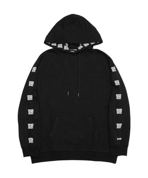 DIVINER(ディヴァイナー)の「【DIVINER】Invisible Feeling HOODIE(パーカー・メンズ・ブラック・M/L)」の4枚目の写真