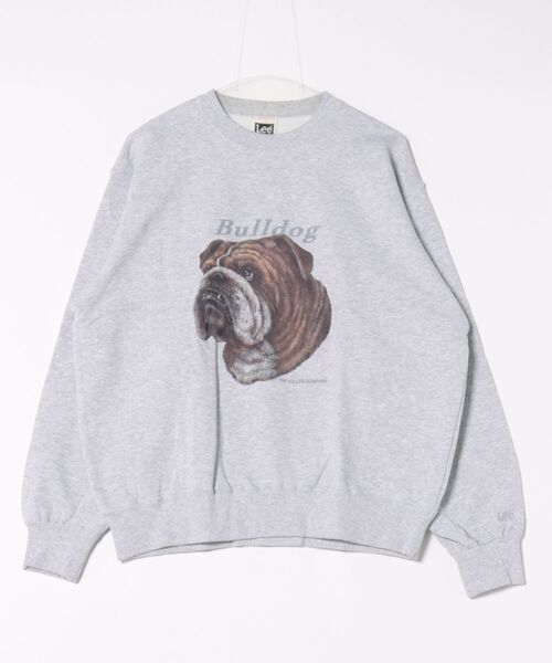 Lee（リー）の「Lee（リー）VINTAGE PRINT SWEAT/ヴィンテージフォトプリントスウェットトレーナー メンズ レディース ユニセックス（スウェット・メンズ・グレー系/グレー系1/グレー系2・M/L/XL）」の3枚目の写真