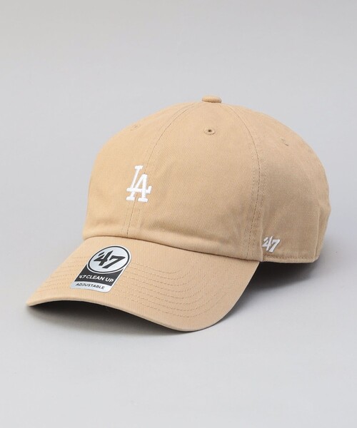 '47（フォーティーセブン）の「47CLEAN UP LA MINIキャップ（キャップ・メンズ・ベージュ/ブラック・FREE）」の2枚目の写真