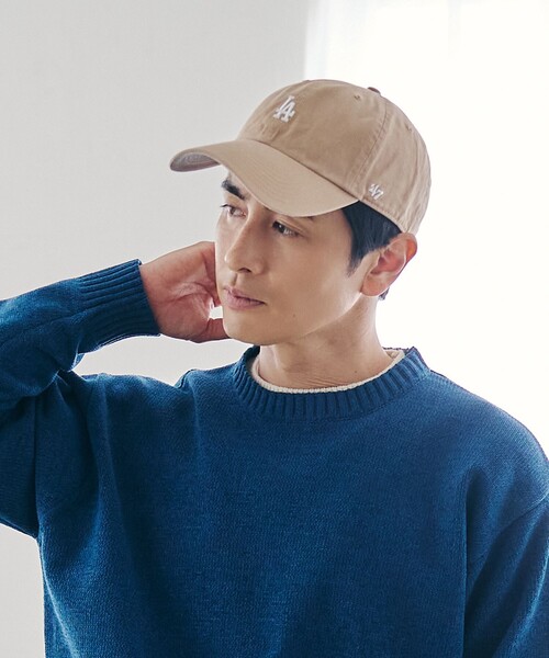 '47（フォーティーセブン）の「47CLEAN UP LA MINIキャップ（キャップ・メンズ・ベージュ/ブラック・FREE）」の3枚目の写真