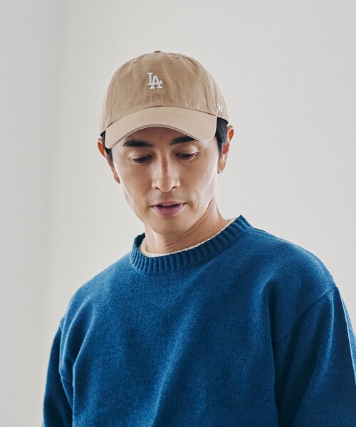 '47（フォーティーセブン）の「47CLEAN UP LA MINIキャップ（キャップ・メンズ・ベージュ/ブラック・FREE）」の5枚目の写真