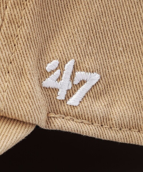 '47（フォーティーセブン）の「47CLEAN UP LA MINIキャップ（キャップ・メンズ・ベージュ/ブラック・FREE）」の13枚目の写真