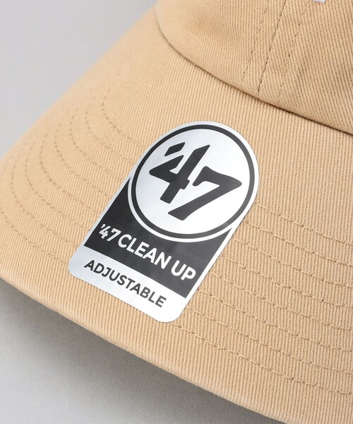 '47（フォーティーセブン）の「47CLEAN UP LA MINIキャップ（キャップ・メンズ・ベージュ/ブラック・FREE）」の14枚目の写真