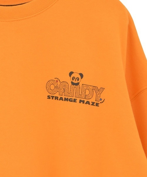 Candy Stripper（キャンディストリッパー）の「CANDY MAZE スウェット（スウェット・レディース・ブラック/ネイビー/オレンジ/オフホワイト・FREE）」の14枚目の写真