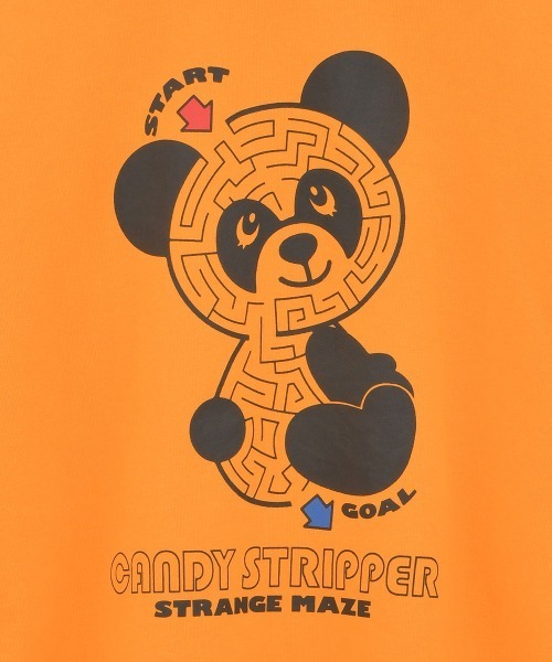 Candy Stripper（キャンディストリッパー）の「CANDY MAZE スウェット（スウェット・レディース・ブラック/ネイビー/オレンジ/オフホワイト・FREE）」の16枚目の写真