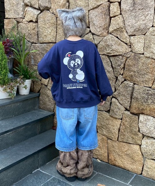 Candy Stripper（キャンディストリッパー）の「CANDY MAZE スウェット（スウェット・レディース・ブラック/ネイビー/オレンジ/オフホワイト・FREE）」の22枚目の写真