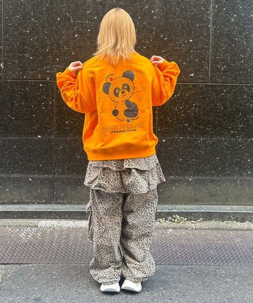 Candy Stripper（キャンディストリッパー）の「CANDY MAZE スウェット（スウェット・レディース・ブラック/ネイビー/オレンジ/オフホワイト・FREE）」の18枚目の写真